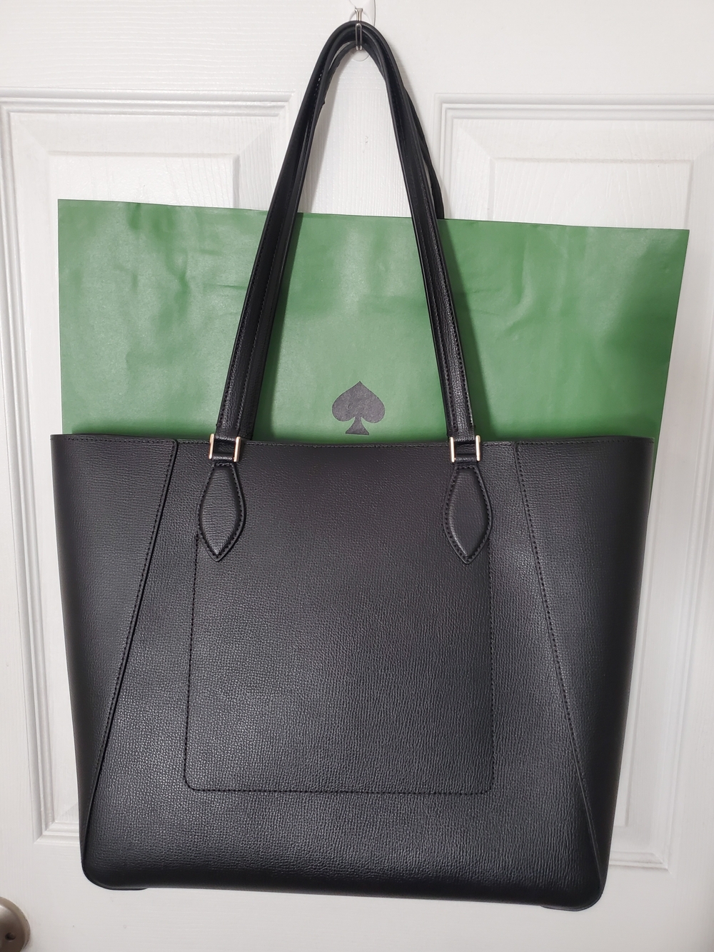 Kate Spade Black POPPY Leather Tote - Picture 5 of 13